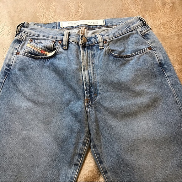 Diesel Industry blue cotton straight jeans 32 x 28 - Picture 1 of 7